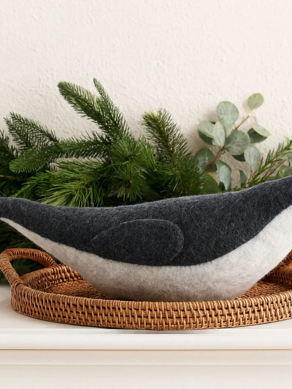 Pottery Barn Wally the Whale Pillow 22